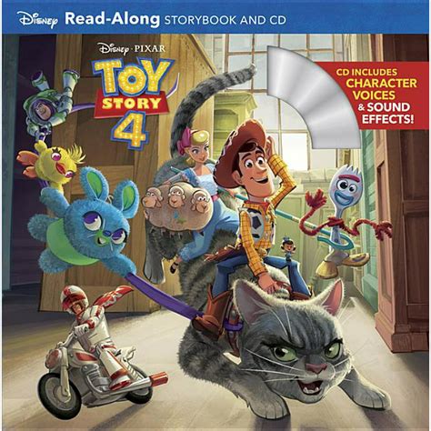 Toy Story 4 Read Along Storybook And Cd