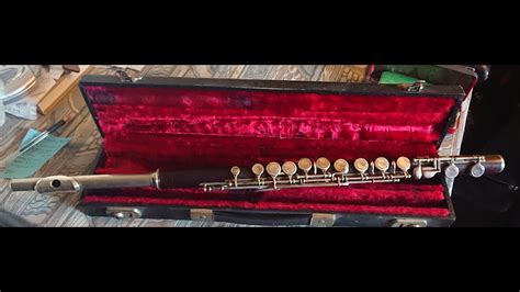 Boosey And Hawkes Böhm System Flute 24889 As Received Demo Youtube