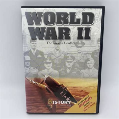 World War Ii The Greatest Conflict Dvd Oop 2004 History Channel