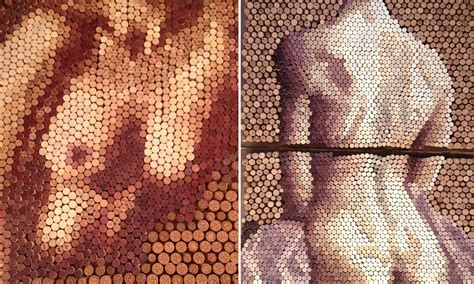 Artist Conrad Engelhardt Creates Collages Of Nude Models