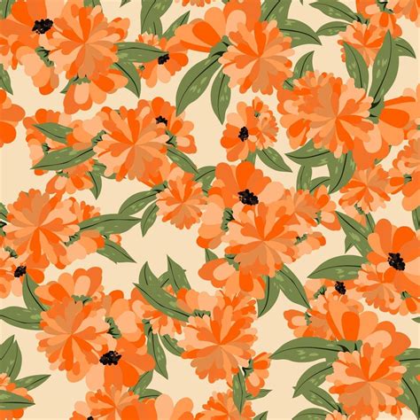 Abstract Flower Pattern Background Vector Illustration 6736759 Vector