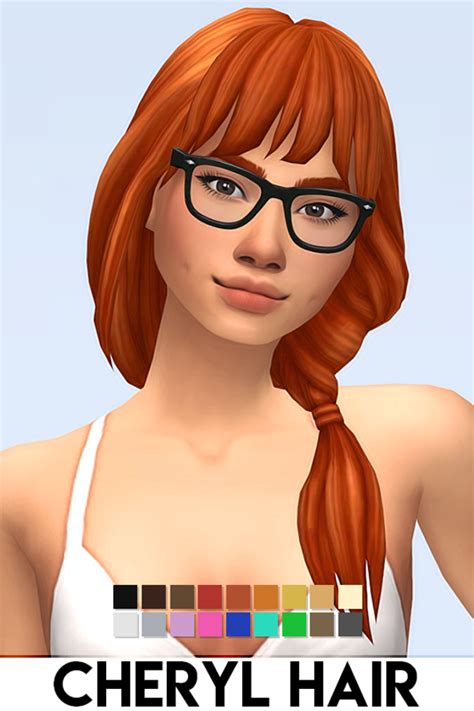 Imvikai Creating Sims 4 Custom Content Patreon Sims Hair Sims 4