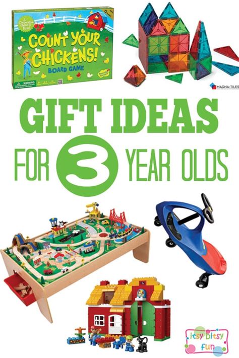 Check spelling or type a new query. Gifts for 3 Year Olds - Itsy Bitsy Fun