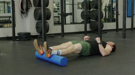 Hamstring Curl With Foam Roller Youtube