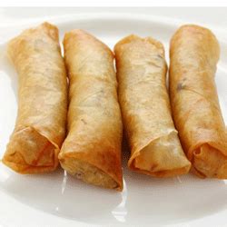 Not a problem because you can substitute shrimp! Chicken spring rolls | Food24