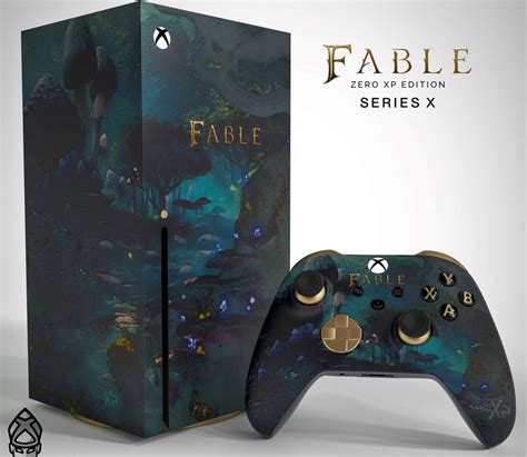 Xbox Series X Fan Art Illustrates A Charming Fable Design