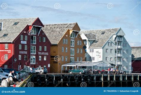 Tromso Harbour Norway Editorial Photo Image Of Colorful 79628926