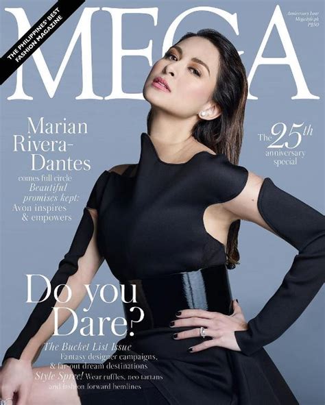angel locsin and marian rivera on the cover of mega magazine s 25th anniversary issue