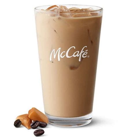 How Many Ounces Are In A Large Iced Coffee At Mcdonalds Image Of