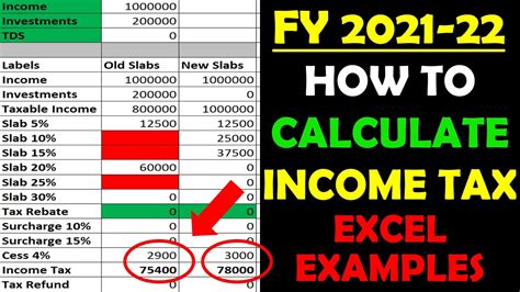 Tax Calculation Excel Sheet For Ay 2019 20 Qatax
