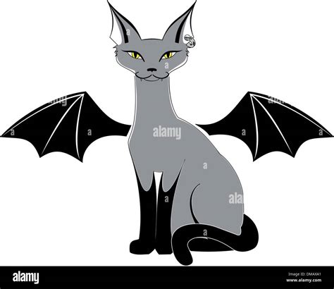 Devil Cat Stock Vector Image And Art Alamy