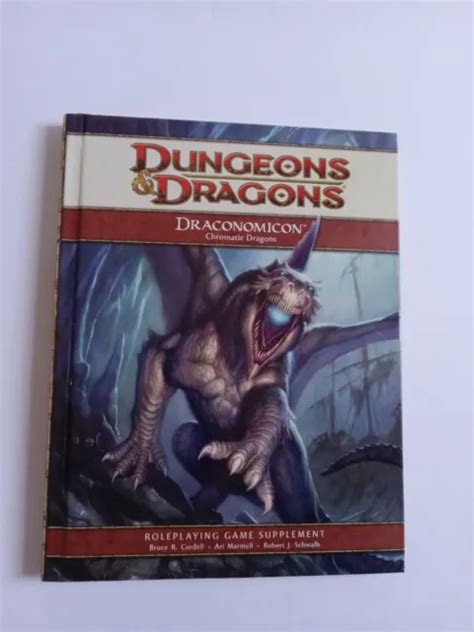 Dungeons Dragons Draconomicon Chromatic Dragons 4th Ed Dandd Rules
