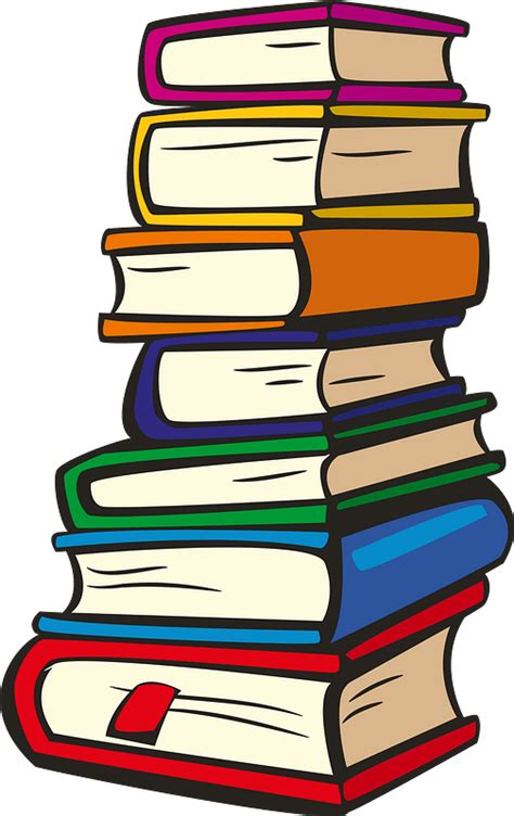 Stack Of Hardcover Books Clipart Free Download Transparent Png