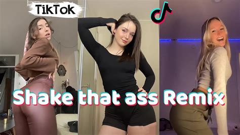 Shake That Ass Remix Dance Challenge Tiktok Compilation Youtube