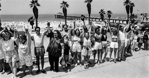 from the archives hands across america los angeles times
