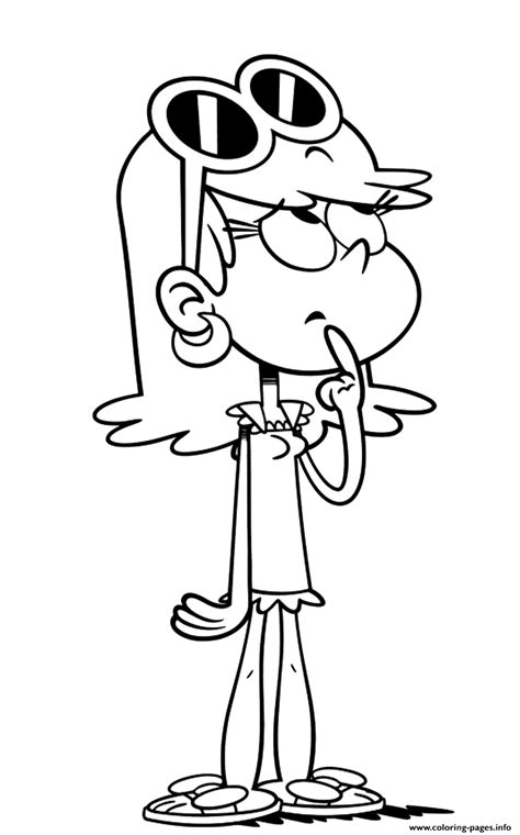 Loud House Lily Coloring Pages