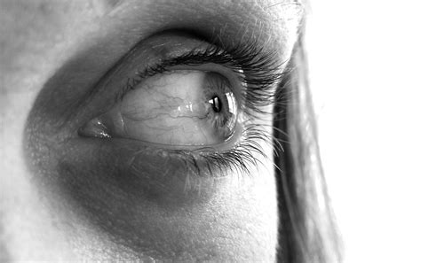 Female Eye Looking Aside Close Up Free Image Download