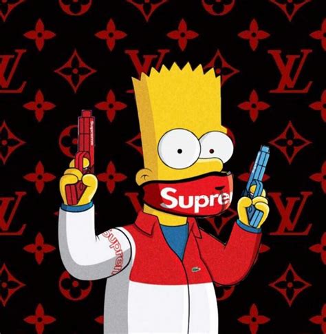 Bart Simpson Wallpaper Discover More Android Background Cartoon Gangsta Swag Wallpapers