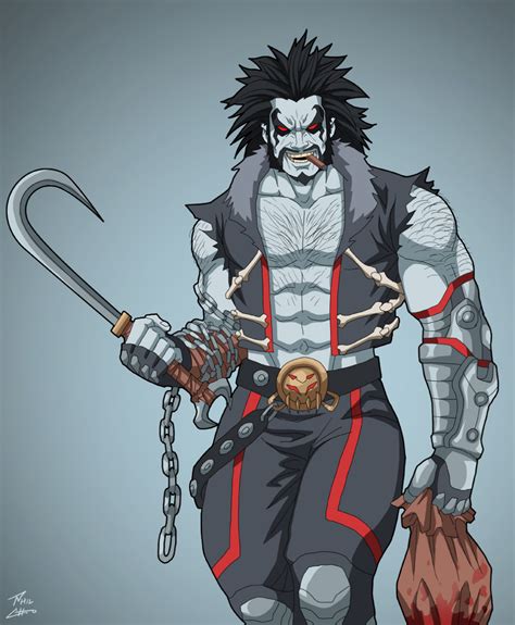 Lobo Earth 27 Commission By Phil Cho On DeviantArt Personagens De