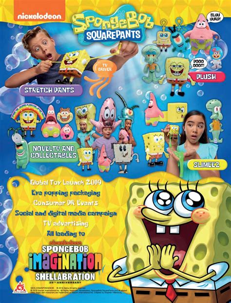 Nickalive Nickelodeon Outlines Spongebob Squarepants 20th