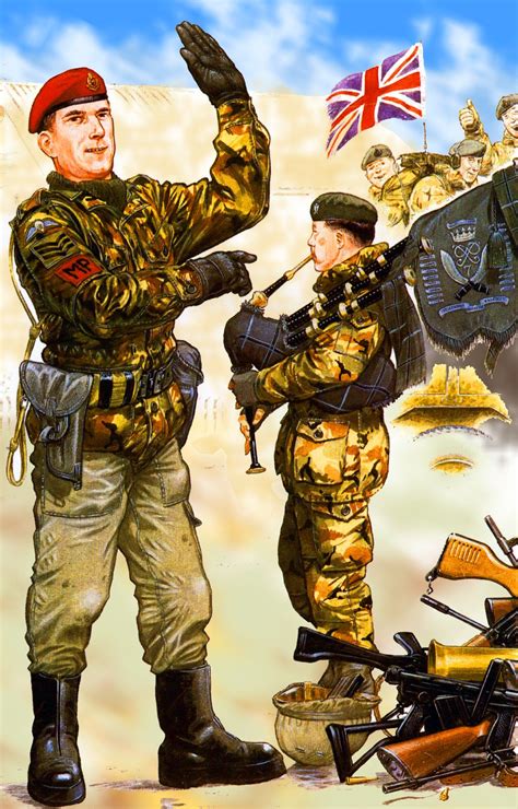British Royal Corps Of Military Police Falklands War British Army