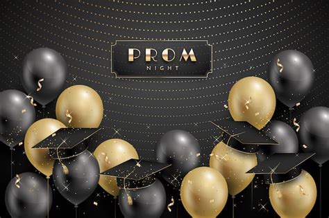 Premium Vector Realistic Prom Background