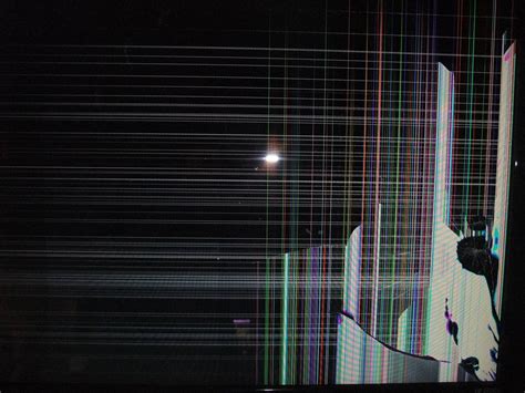 48 Broken Tv Screen Wallpaper
