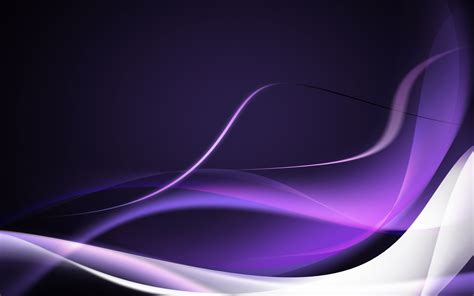 Abstract Graphic Design Purple Wavy Lines Wallpaper