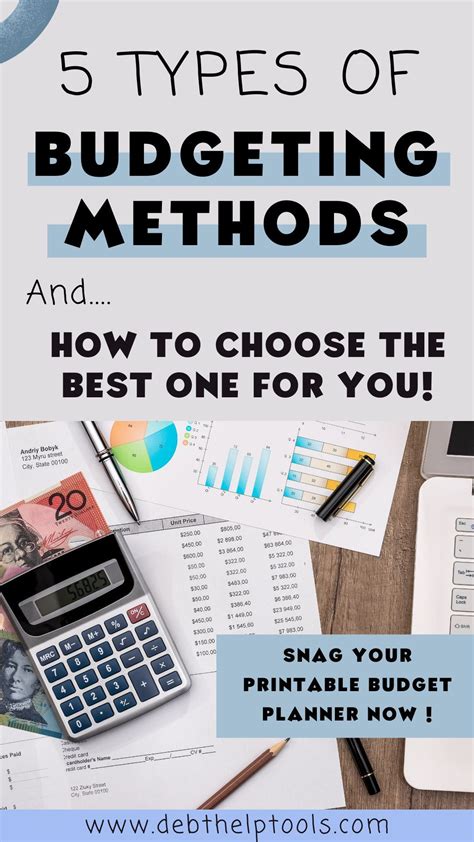 5 Types Of Budgeting Method And How To Choose The Best One For You