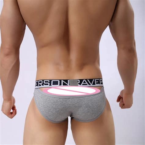 Sexy Men Gay Underwear Brave Person Low Waist Gay Underwear Briefs For Man Underpants Soft