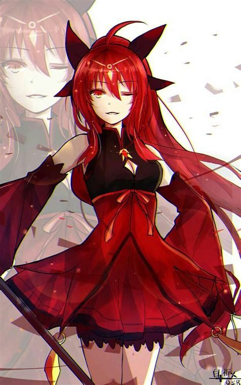 Anime characters broken down by various features, including hair color, eye color, accessories, and more. Pin on Elsword