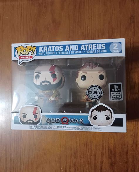 Funko Pop Figure Games God Of War Kratos And Atreus 2 Pack Cacém