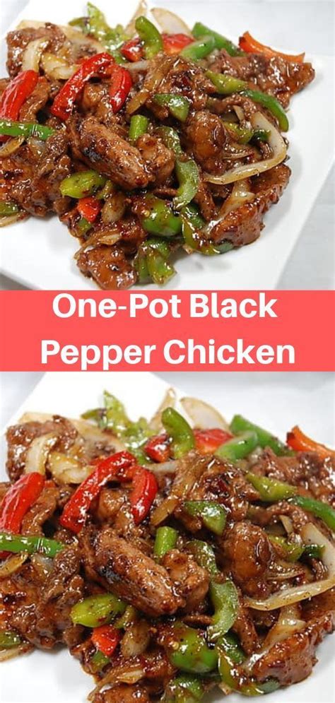 1 teaspoon fish sauce (such as red boat). One Pot Black Pepper Chicken | Recipes with chicken and ...