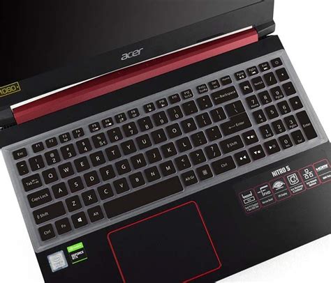 Silicone Keyboard Skin Cover For Acer Nitro 5 156 An515 54554344