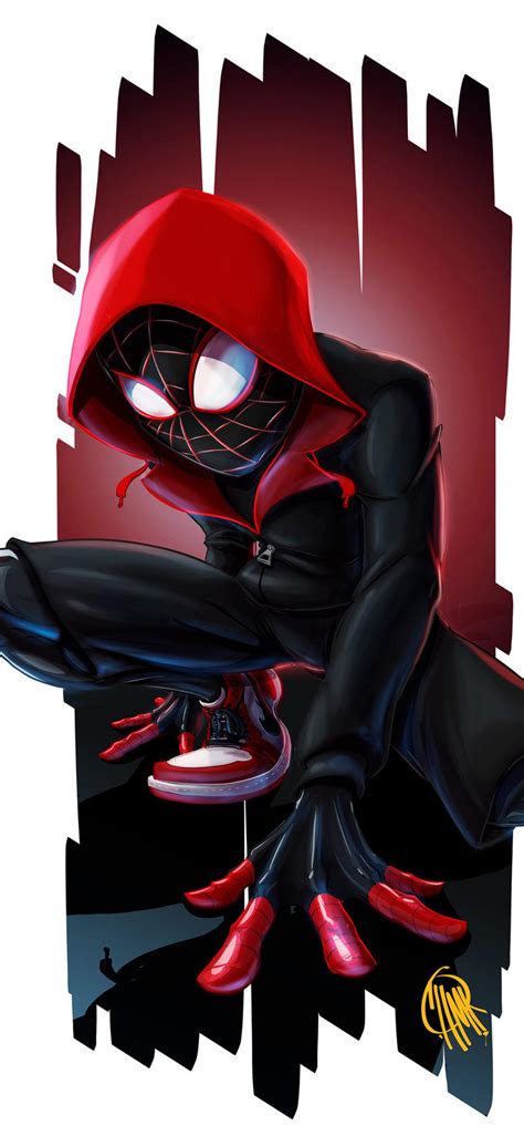 Miles Morales Spiderman Wallpaper 4k Phone Batman Deadpool Marvel