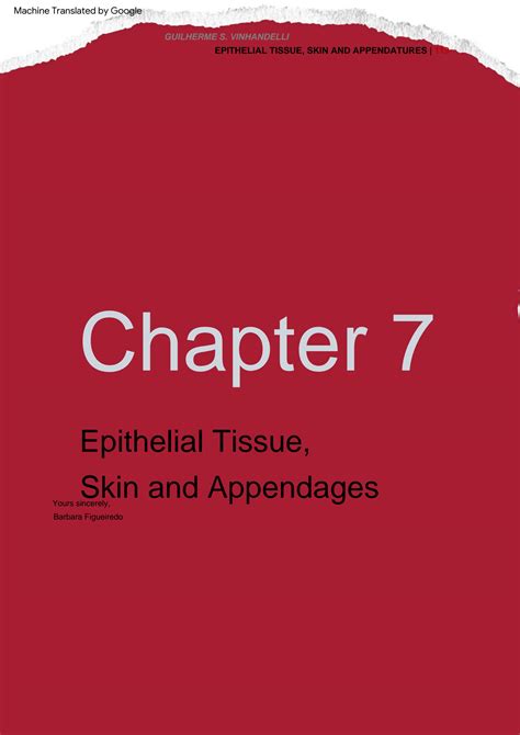 Solution Histology Epithelial Tissue Skin And Appendages Studypool