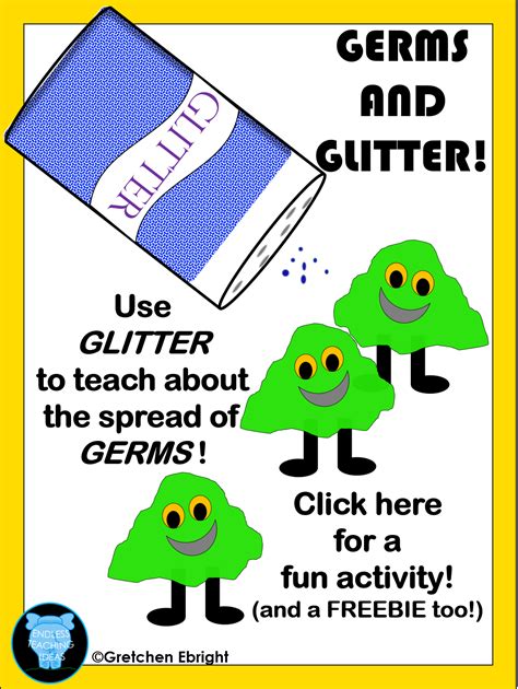 Glitter And Germs A Fun Activity To Teach How Germs Are Spread This