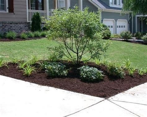 Front Yard Corner Lot Landscaping Ideas Traditional Ideal Trees