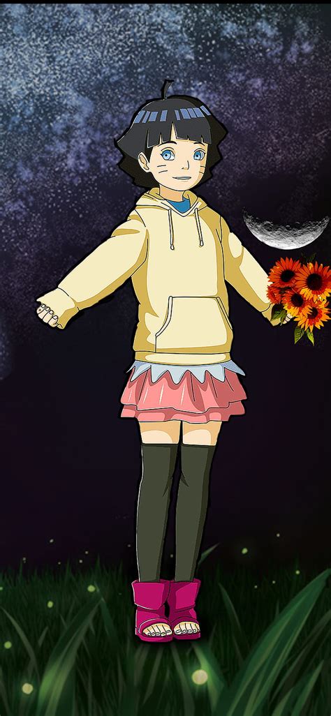 P Free Download Himawari Naruto Amoeled Anime Boruto Cute Flower Girl Uzumaki HD
