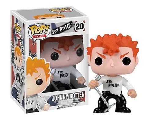 Funko Sex Pistols Pop Rocks Johnny Rotten Vinyl Figure 20 Toywiz