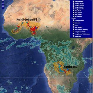 Map of the zambezi river basin highlighted within southern african context. (PDF) New flow forecasting systems to support hydropower ...