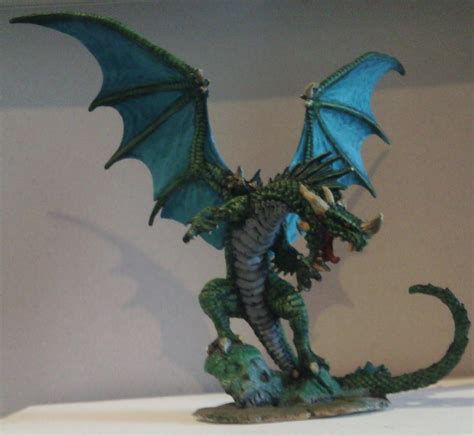 Reaper Pathfinder Dragon Green 89001 Show Off Painting Reaper