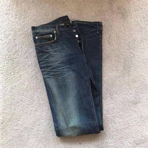 Dior Dior Homme Distressed Jeans Grailed