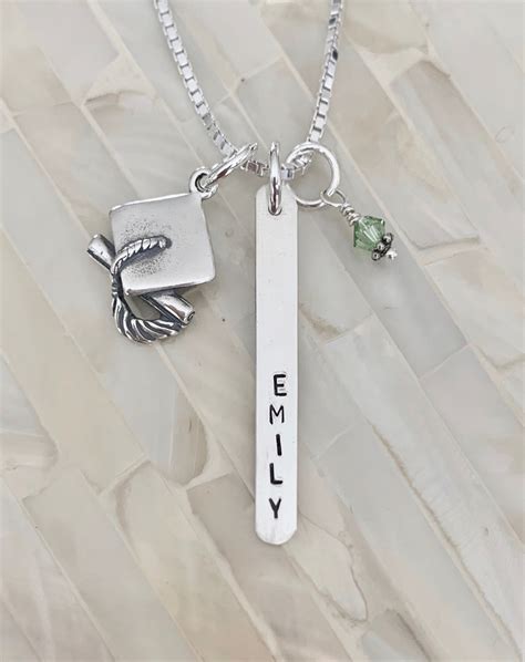 Check spelling or type a new query. Custom Graduation Necklace- gift for her | kandsimpressions