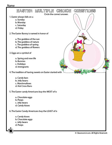 Combine creative writing with easter with these prompting worksheets. Easter History Worksheet Reading Comprehension Quiz | Woo ...