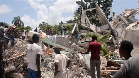 Haiti Earthquake Leaves More Than 1200 People Dead Cnn