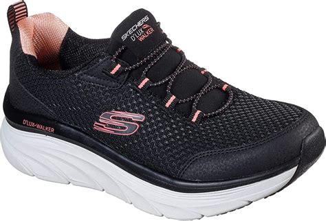 Amazon Com Skechers Women S Relaxed Fit D Lux Walker Running Vision