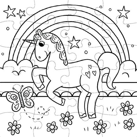 This magical coloring book comes with so many. Rainbow Coloring Pages | Unicorn coloring pages, Coloring ...