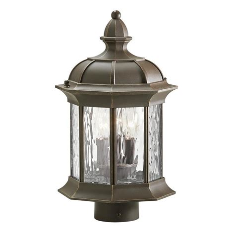 You can also look for some pictures that related of home furniture ideas by scroll down to collection on below this picture. Shop Kichler Brunswick 15.35-in H Olde Bronze Post Light ...