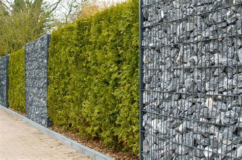 Gartenzaun aus steinen und glass* : Sichtschutz im Garten: 22 raffinierte Ideen & Anregungen ...